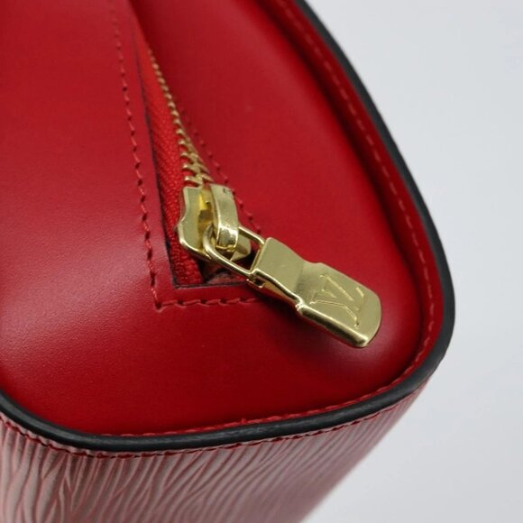 LOUIS VUITTON Epi Dauphine MM Pouch Red - Picture 7 of 16